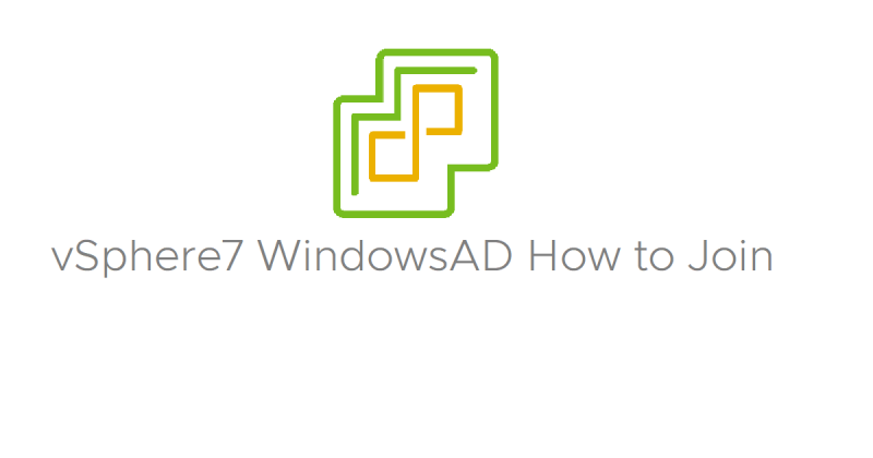 vSphere7.0 VCSA(15952498)でのActive Directory参加方法