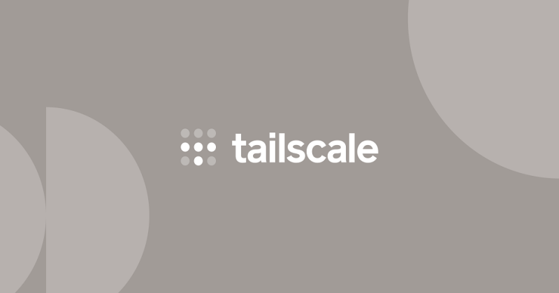 no config VPN -Tailscale- の作り方 (社外用)